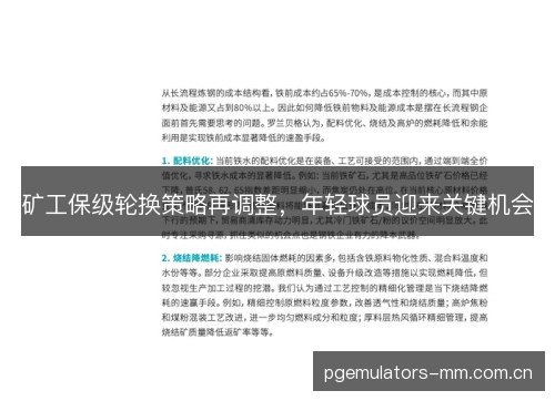 矿工保级轮换策略再调整，年轻球员迎来关键机会